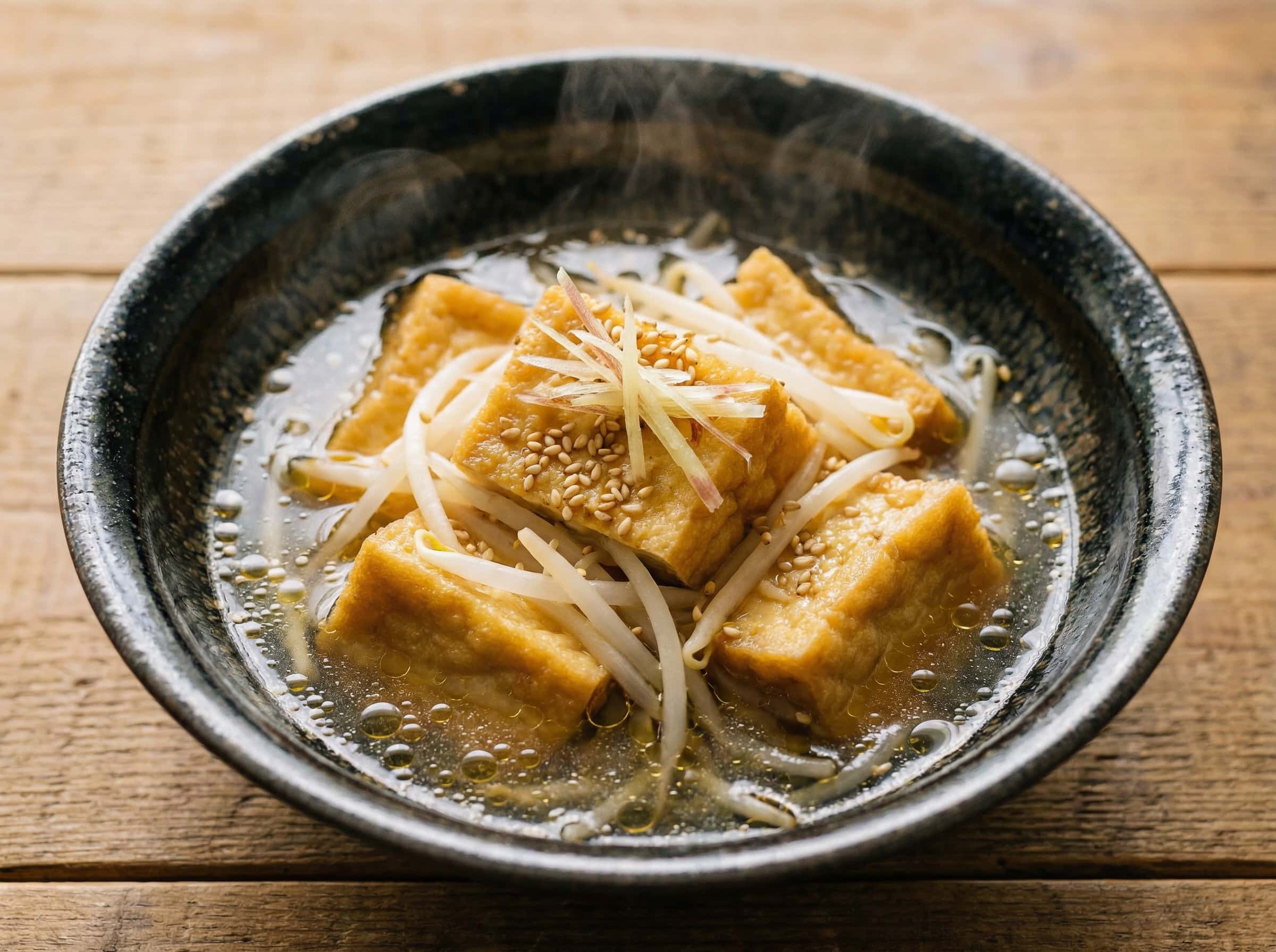 厚揚げともやしのごま油香る煮物（糖質オフ）