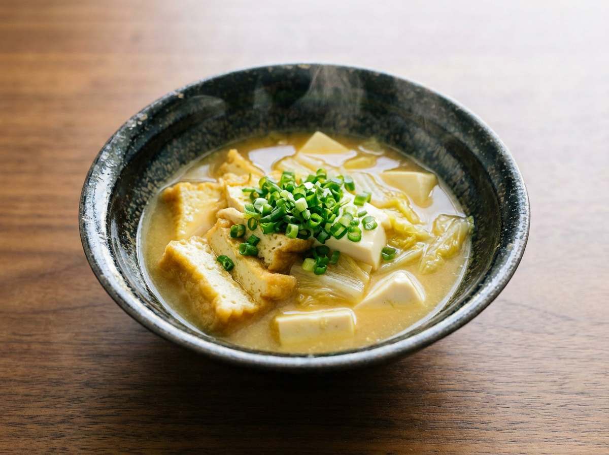 厚揚げと白菜のカレースープ