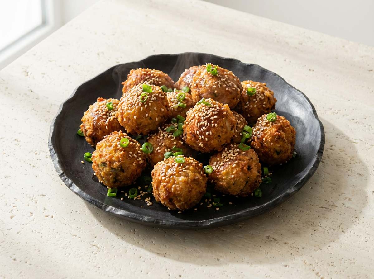 ツナ缶と玉ねぎのカリカリごま油揚げ