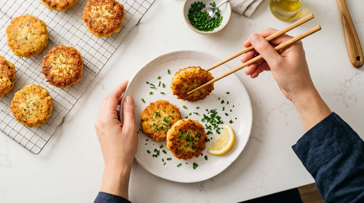 鶏ひき肉とじゃがいものオイスターソース焼き（完成イメージ）