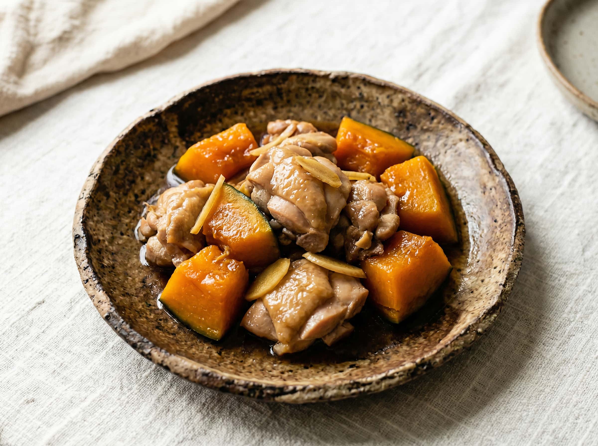 鶏ももとかぼちゃのポン酢煮（冷やしておつまみ）
