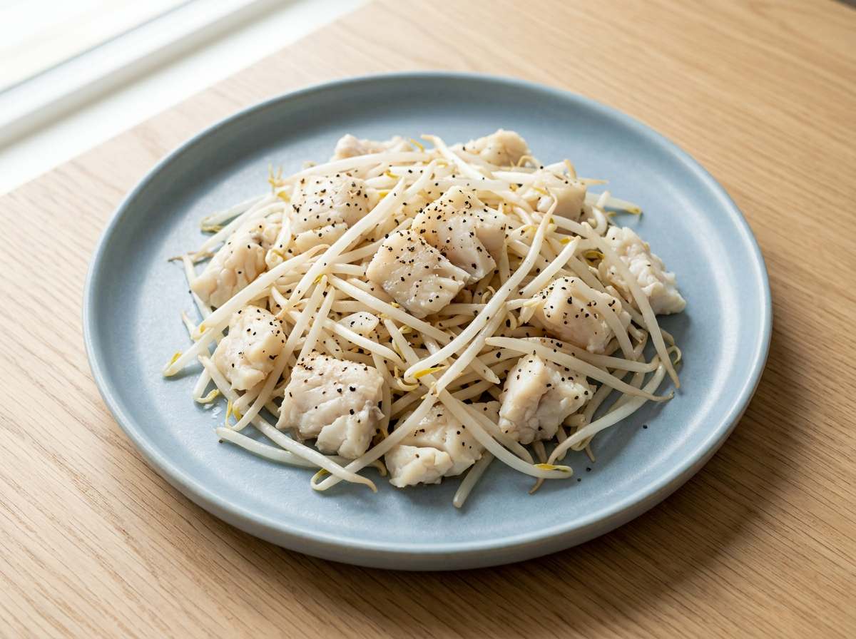 鱈ともやしの塩こしょう漬け（作り置き）