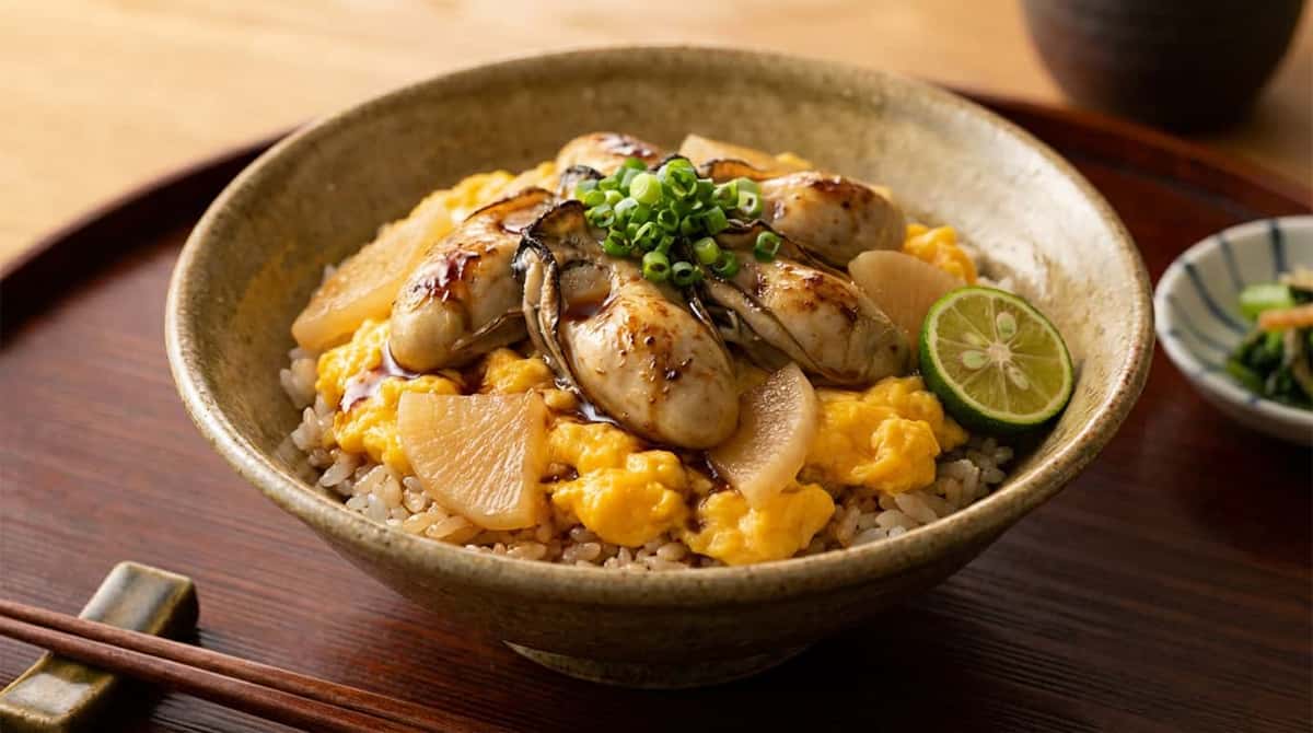 大根おろしと卵のオイスター淡味丼（完成イメージ）