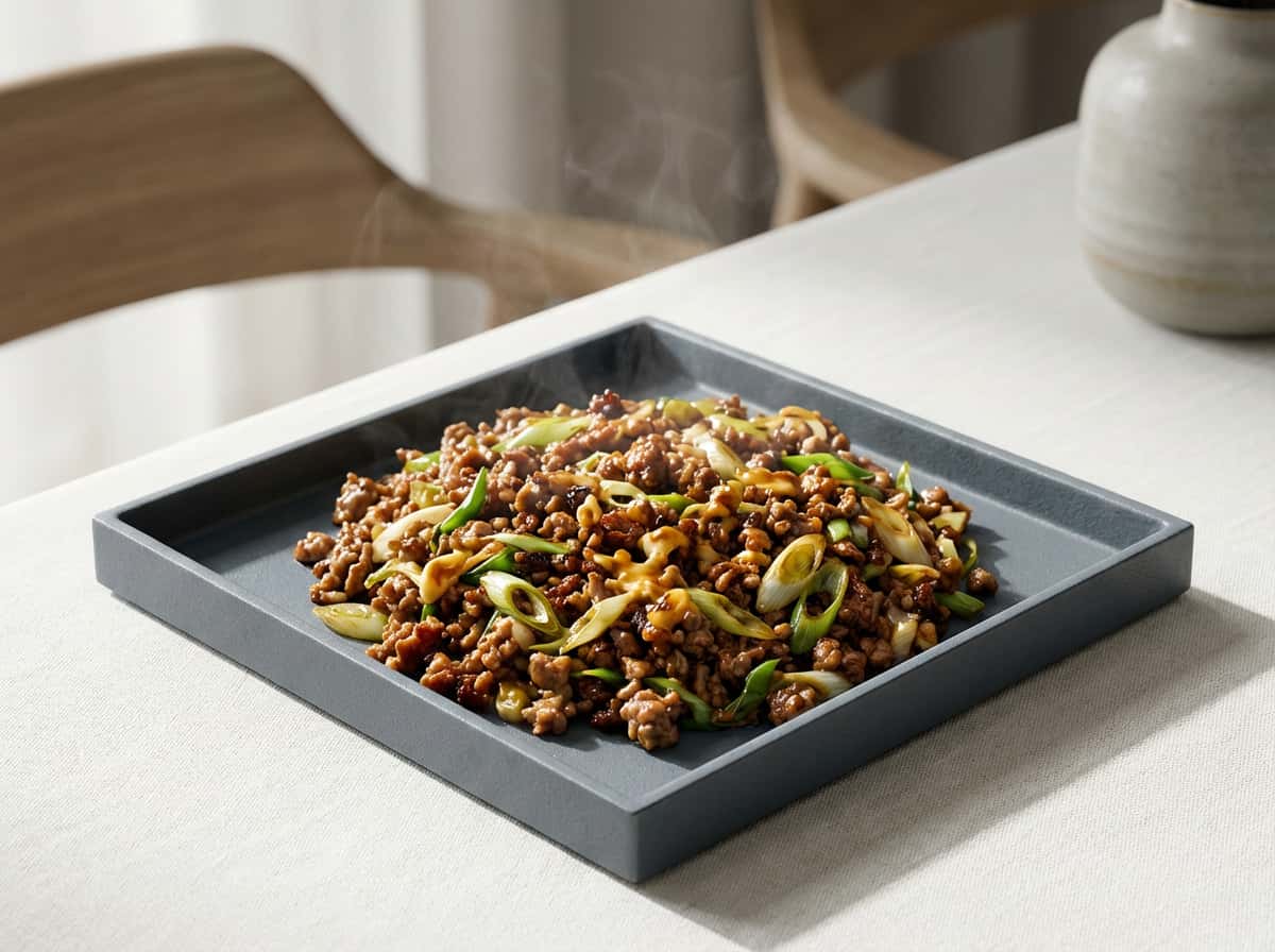 合いびき肉と長ねぎのレモンマヨ焼き