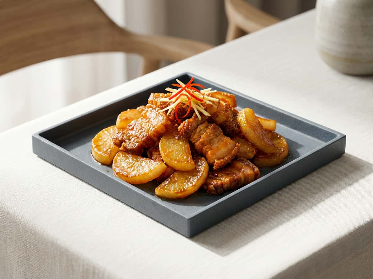 豚バラと大根の甘酢から揚げ