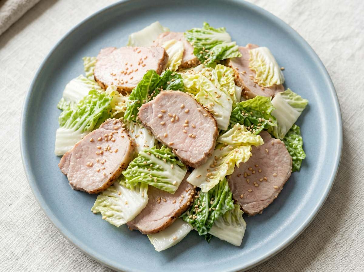 豚ロースと白菜のマヨ和え（カロリー控えめ）
