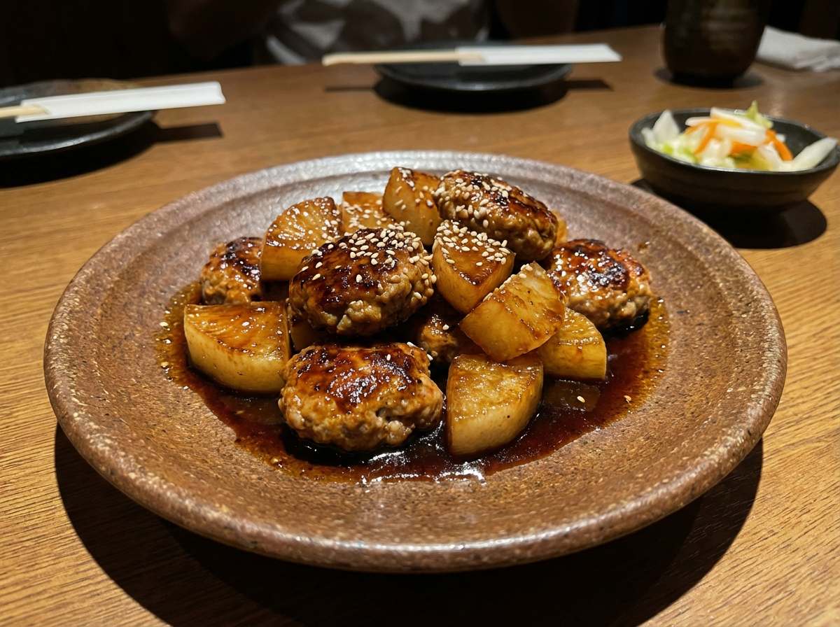 豚ひき肉と大根の焼肉のタレ焼き（糖質オフ）