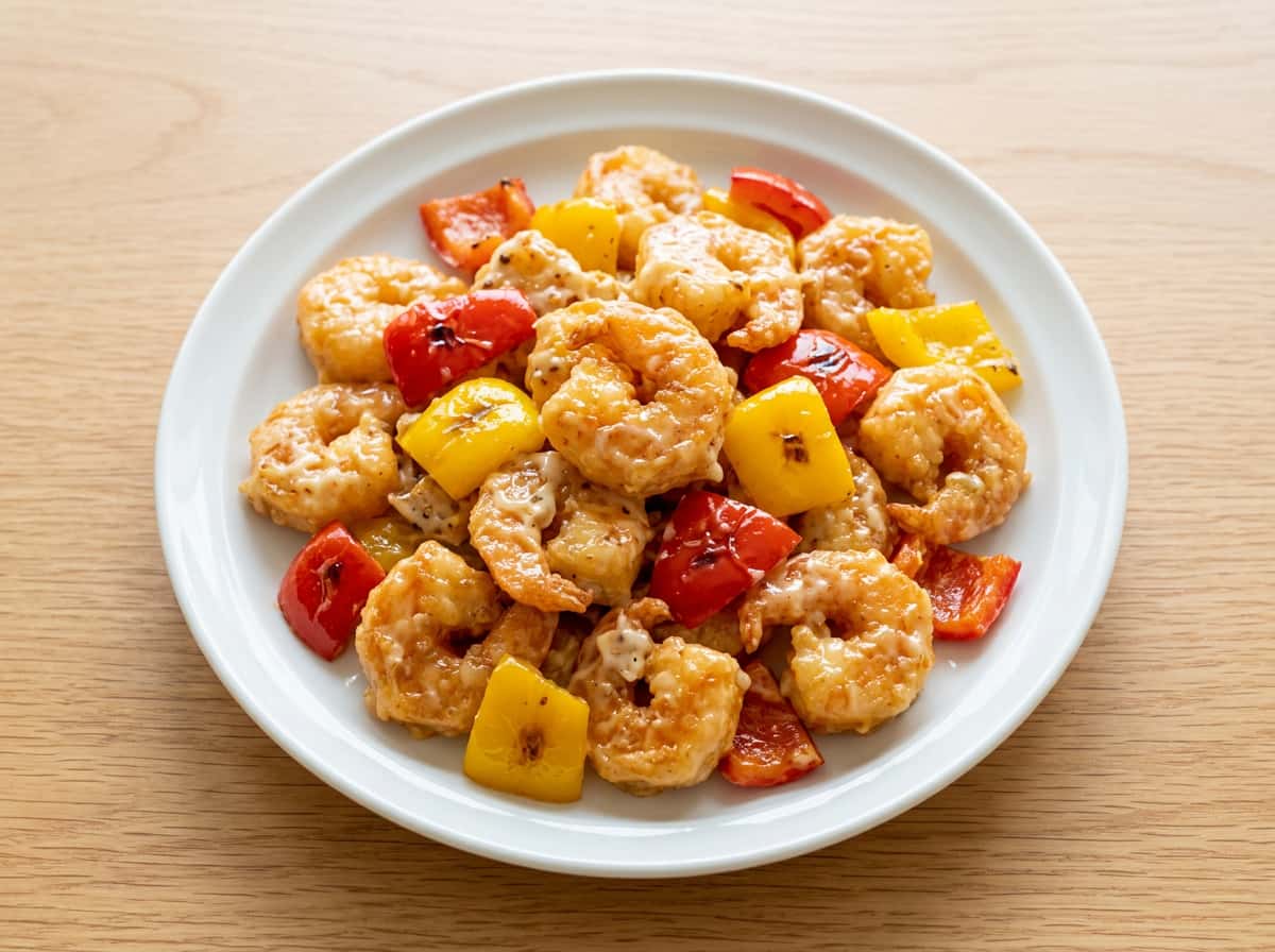 エビとピーマンのマヨ和え（ダイエット版）