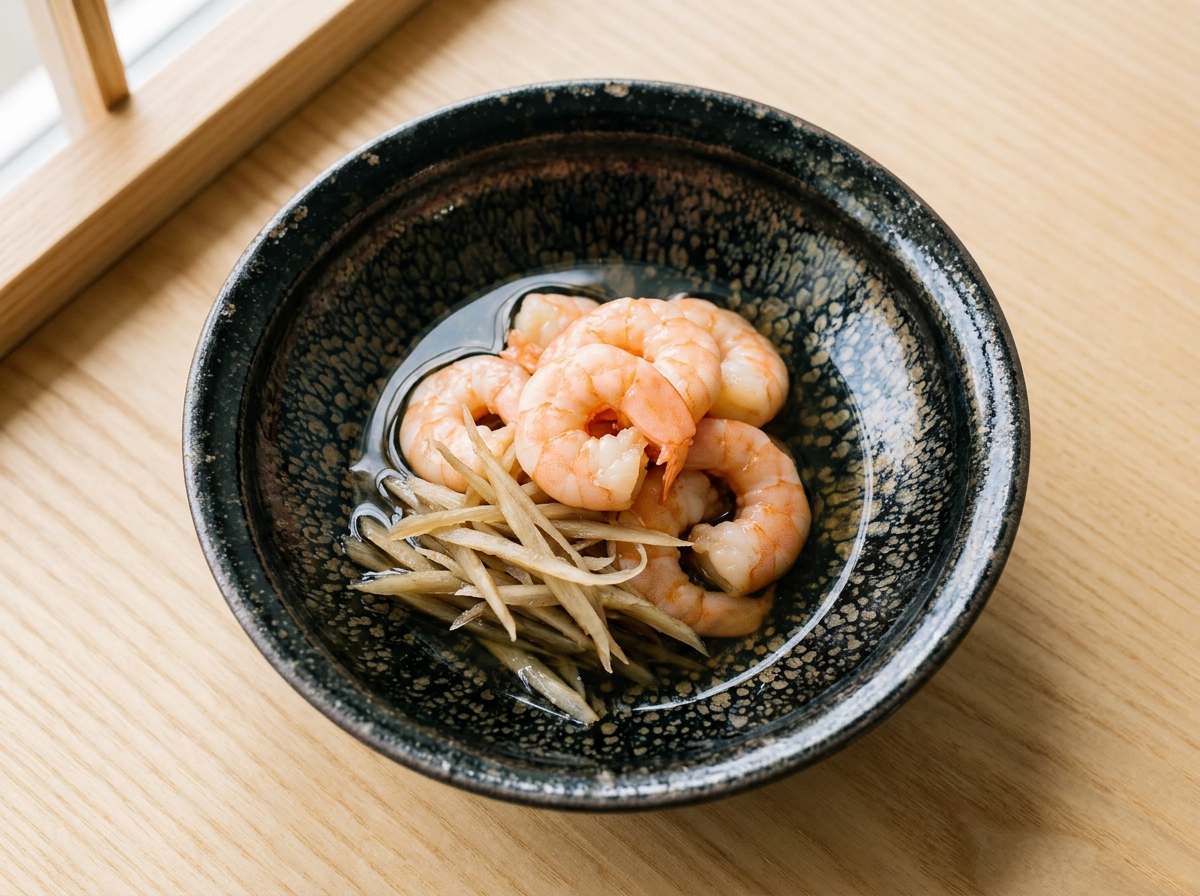 エビとごぼうの白だし煮（糖質オフ）
