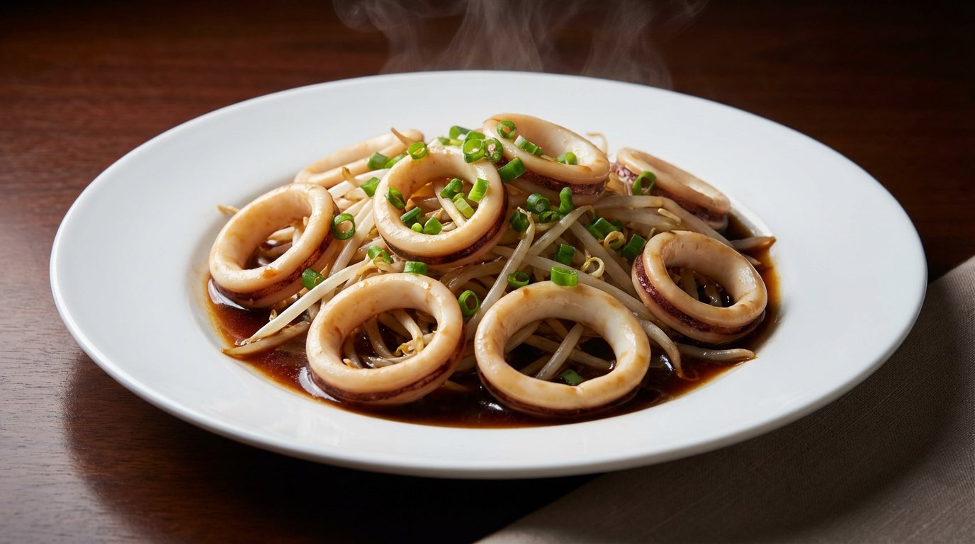 イカともやしの醤油煮（完成イメージ）